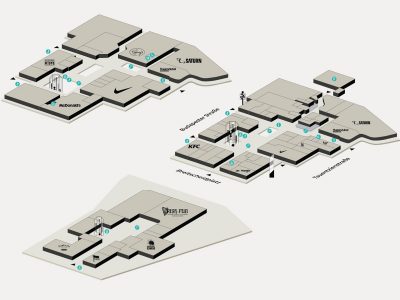 Center Lageplan